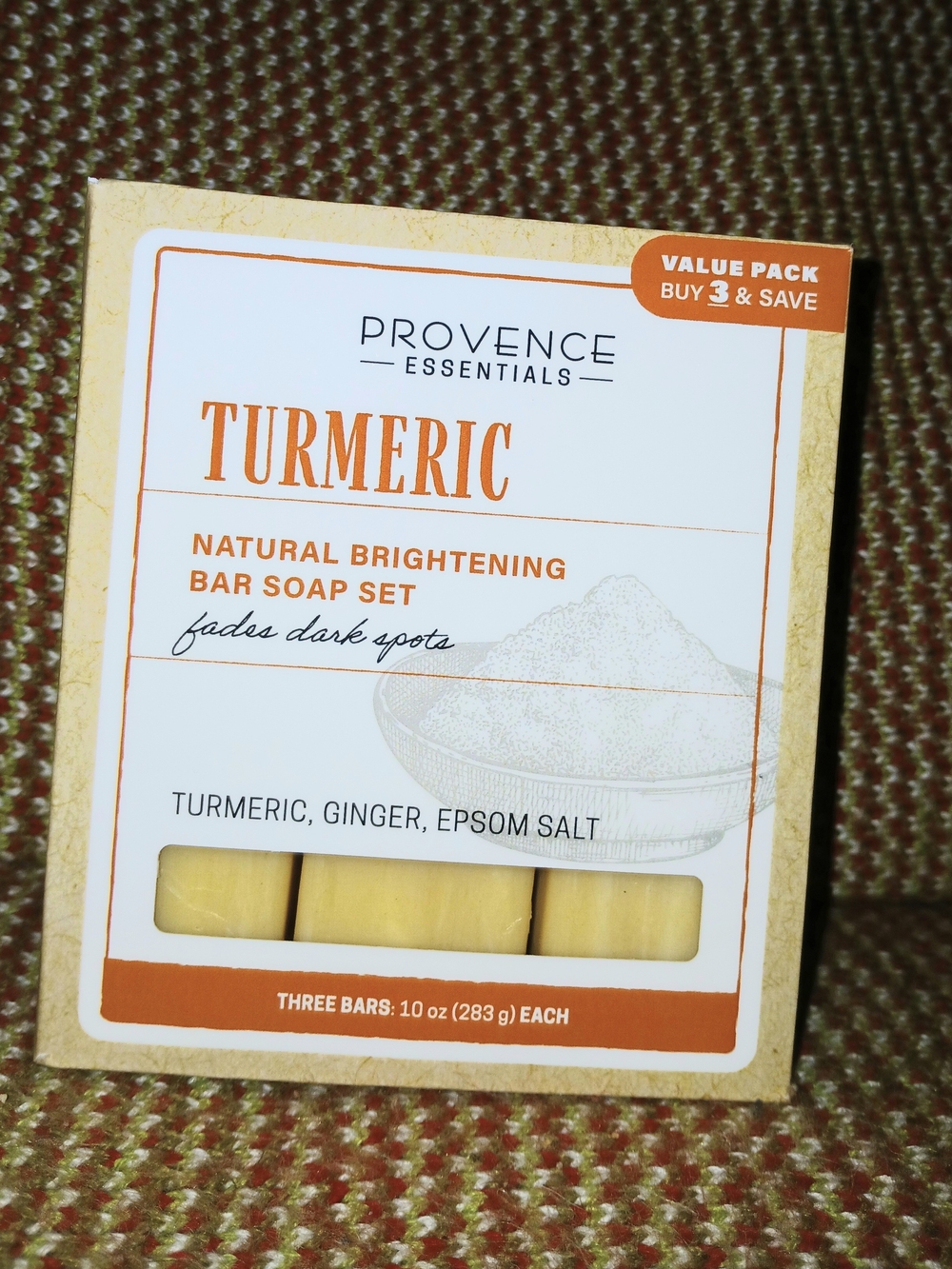 Turmeric Natural Brightening Bar Soap Set - Yellow